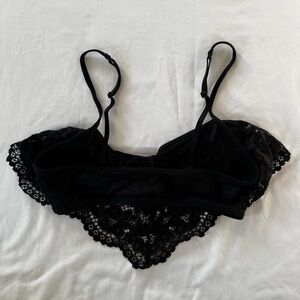 Victoria’s Secret Black Lace Bralette, Medium, NWOT